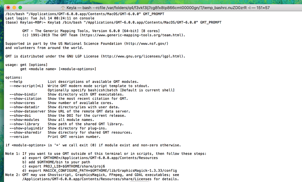Gmt Installation In Macosx Q A Gmt Community Forum