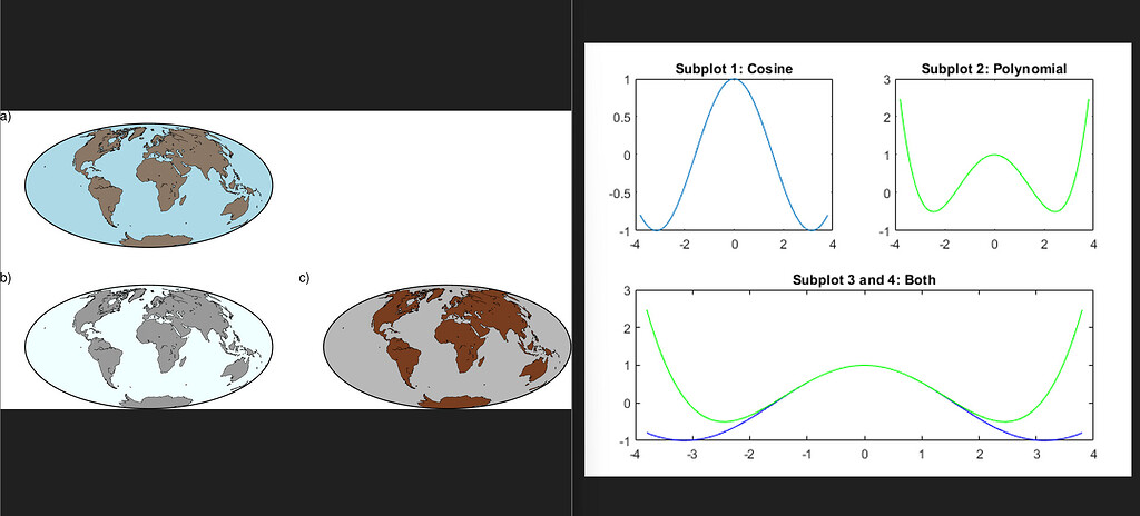 Map spanning across two subplots - Q&A - GMT Community Forum