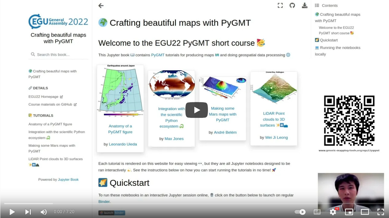 EGU 2022 PyGMT short course